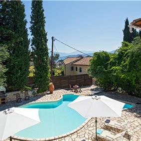 3 bedroom villa with heated pool in Kassiopi, Corfu, sleeps 6